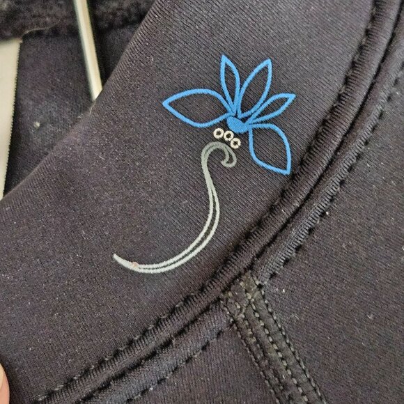 Aqua Lung Sport Neoprene Womens Rash Guard Top Small Black Wetsuit Diving - Picture 5 of 9